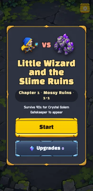 Little Wizard and the Slime Ruins